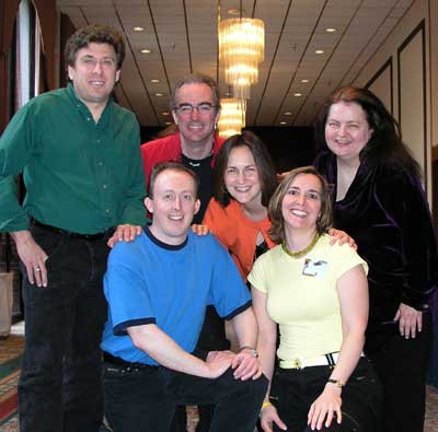 the group posing at Farpoint