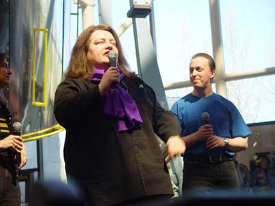 Deb sings Nine Planets