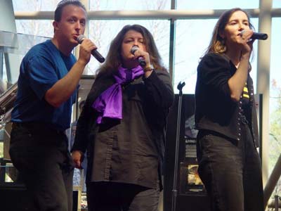 Backup singers on High Energy Groove