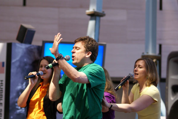 singing at NASM