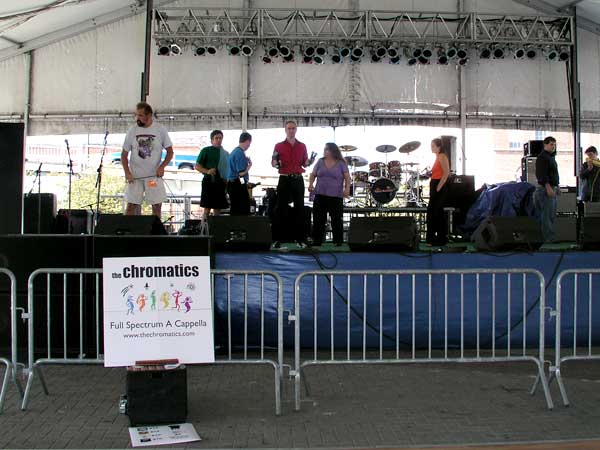 on the big stage